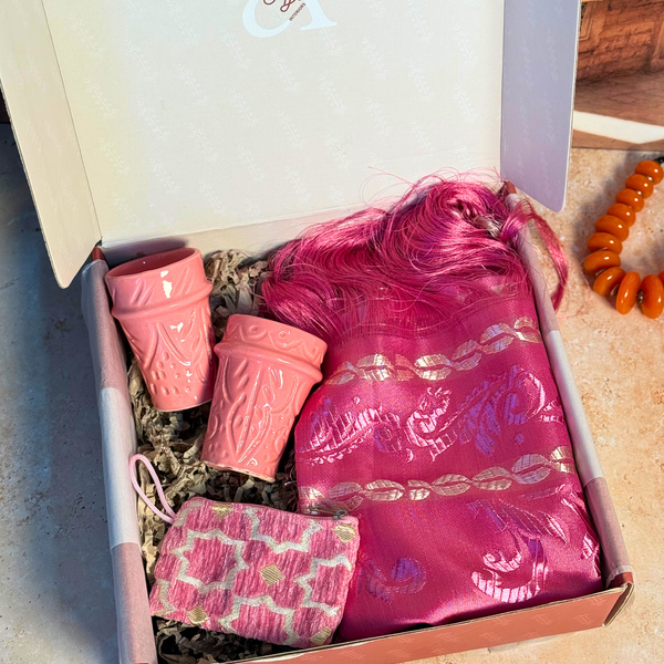 Coffret cadeau artisanal Azririt Rose