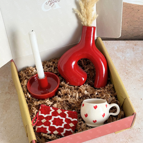 Coffret cadeau artisanal Tifawt Rouge