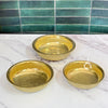 Tassa Hammam dorée en cuivre 19cm