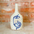 Vase bouteille Oudm bleu
