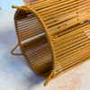 Suspension artisanale TIZLAT terracotta tressée