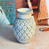 Vase artisanal bombé Kasbah Tazarine Gris