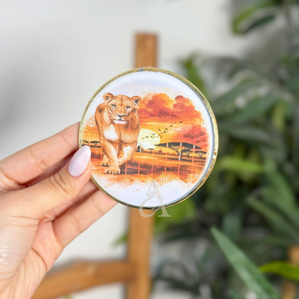 Sous tasse Lionne de l'Atlas