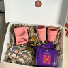 Coffret cadeau artisanal Tazult café rose