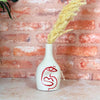 Vase bouteille Oudm rouge