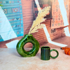 Vase artisanal Tafoukt vernis petit