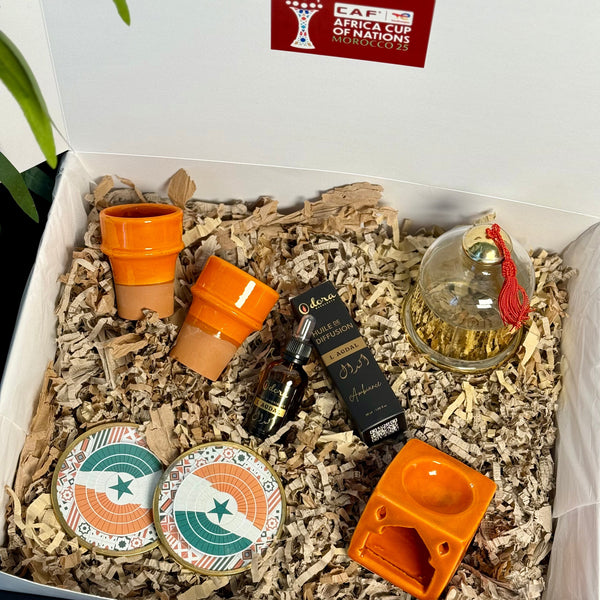 Coffret Cadeau Côte d'Ivoire - Orange Passion| Édition CAN 2025