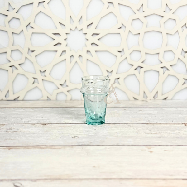 Set de 6 verres à café beldi transparent 8cm