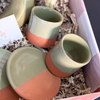 Coffret cadeau artisanal Vert Olive