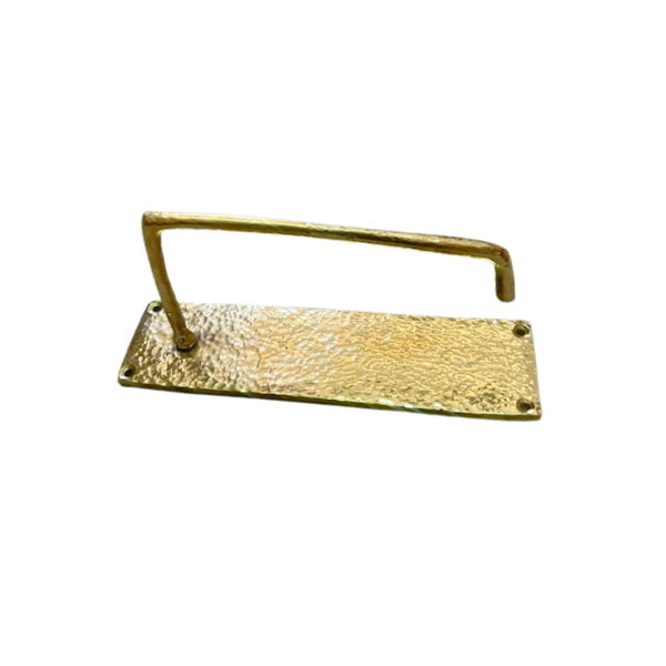 Porte papier toilette en laiton doré
