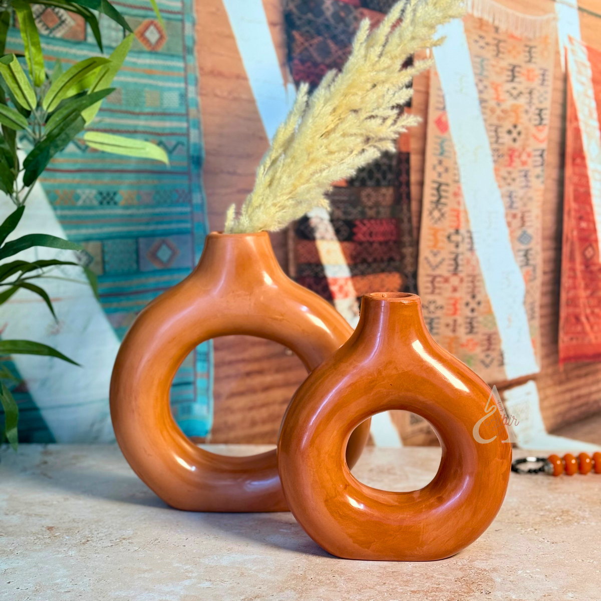 Duo de vases Tafoukt Terracota