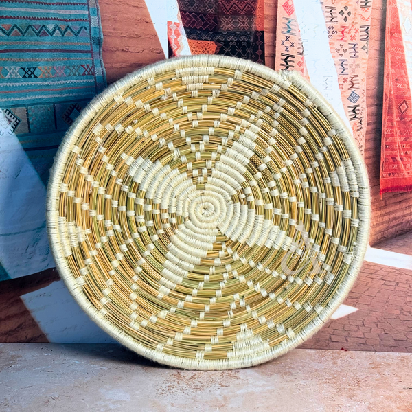 Plateau amazigh rond Talount beige