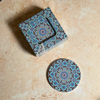 Pack 6 sous tasses Zellige rond multicolore