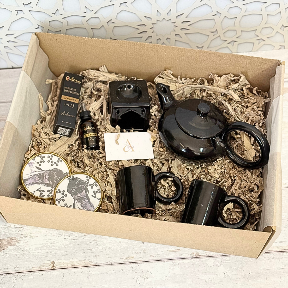Coffret Cadeau Artisanal Art de Vivre Noire