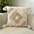 Housse de coussin Tit crème et beige - Ajbir