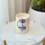 Bougie artisanale Oudm bleu et blanc parfum Verveine Citron