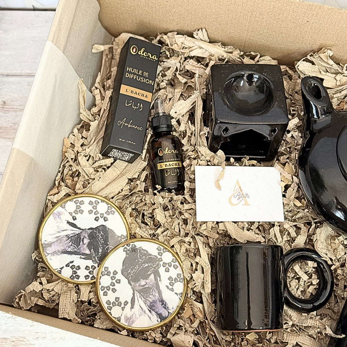 Coffret Cadeau Artisanal Art de Vivre Noire