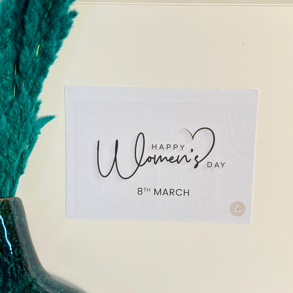 Coffret Cadeau artisanal Assayas turquoise | Edition Journée de la Femme