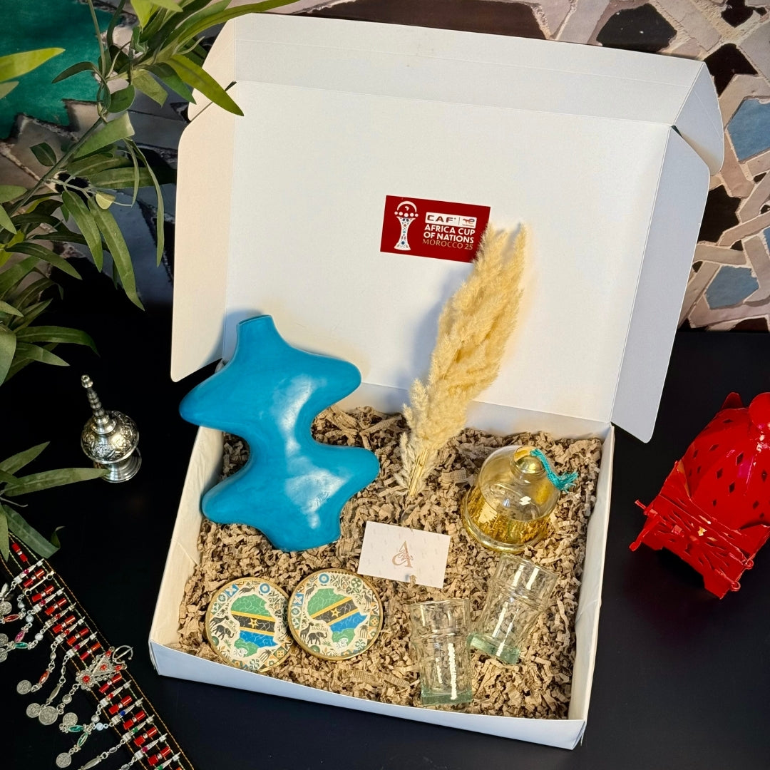 Coffret Cadeau Tanzanie - Élégance Bleue