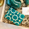 Coffret Cadeau artisanal Assayas turquoise | Edition Journée de la Femme