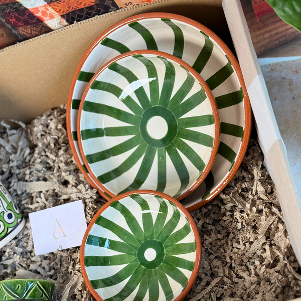 Coffret cadeau artisanal XL Azlay vert