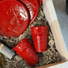 Coffret cadeau artisanal XL Ayli rouge