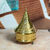 Tefour décoratif doré Amrid 13cm
