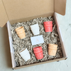 Coffret cadeau 6 tasses artisanales Taddart