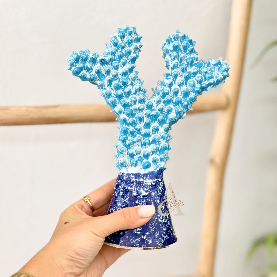 Cactus artisanal en céramique