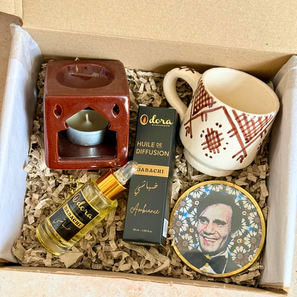 Coffret cadeau artisanal Azru marron