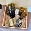 Coffret cadeau artisanal Carafe marron