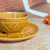 Assiette Tizwelt sable 20cm
