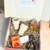 Coffret cadeau "cœur orange"