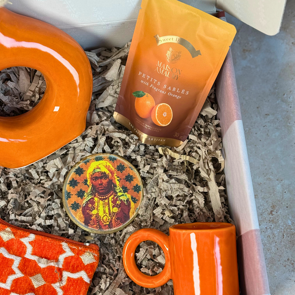 Coffret cadeau artisanal Tanmirt orange | Mother's Day