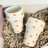 Coffret cadeau "cœur orange"