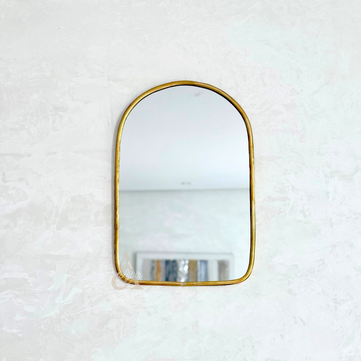 Miroir Azawan Moyen en laiton