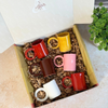 Coffret cadeau artisanal Tirra – 6 mugs colorés