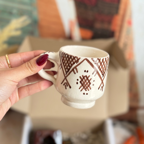 Coffret cadeau artisanal Azru marron