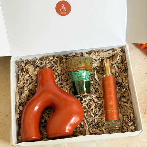 Coffret cadeau artisanal Adal Zahri Terracota