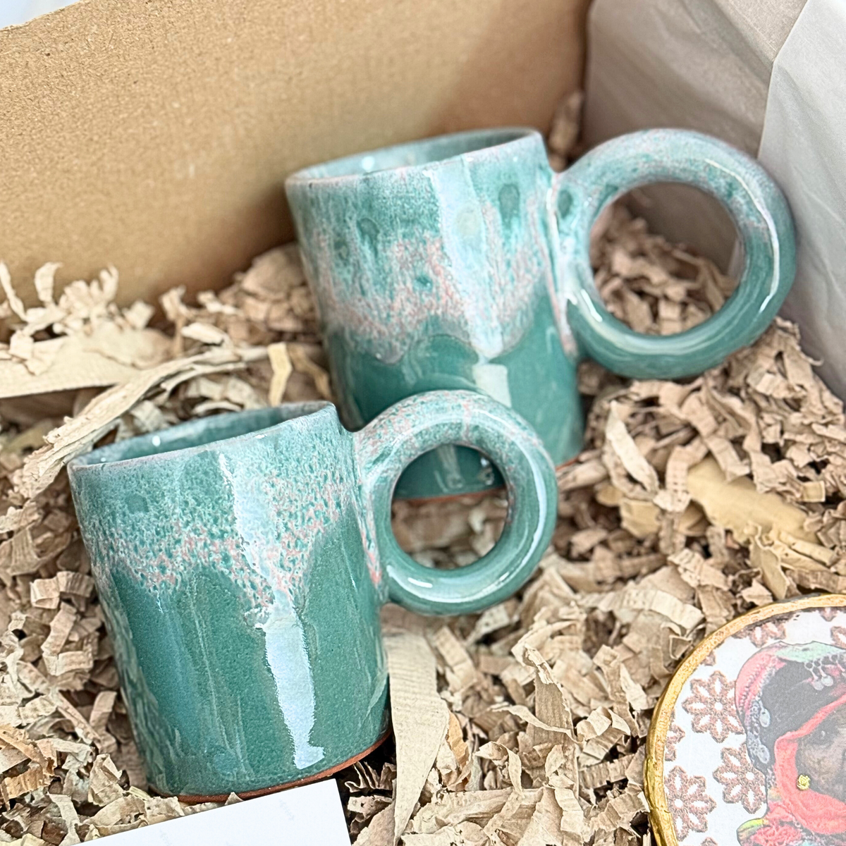Coffret Cadeau Artisanal Art du Thé Turquoise
