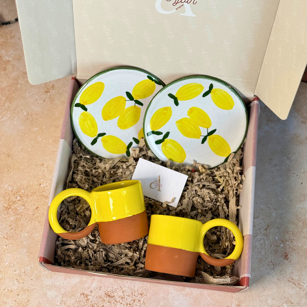 Coffret cadeau artisanal Azemmur Citron | Mother's Day