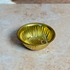 Tassa Hammam dorée en laiton martelé 13cm
