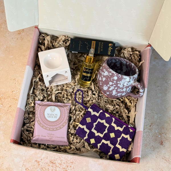 Coffret cadeau Artisanal TILILI Mauve | Mother's Day