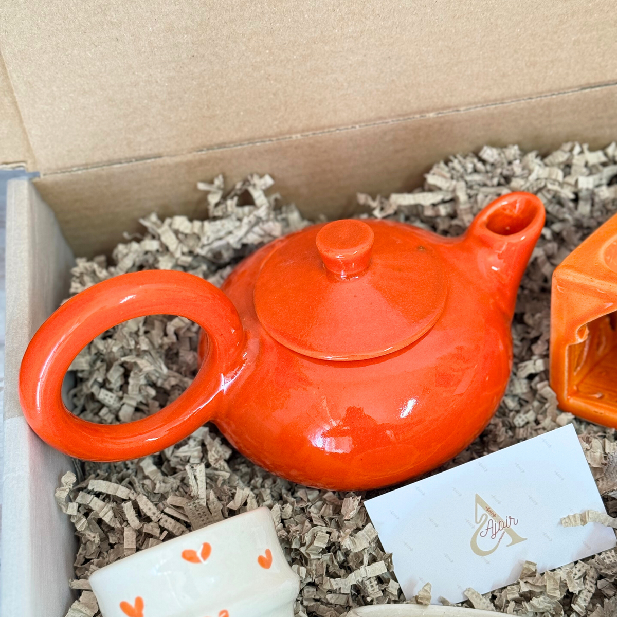 Coffret cadeau artisanal Tayri Orange