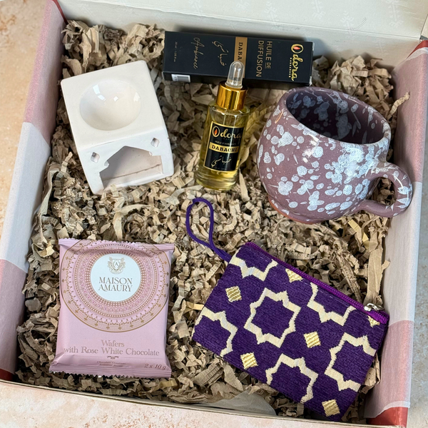 Coffret cadeau Artisanal TILILI Mauve | Mother's Day