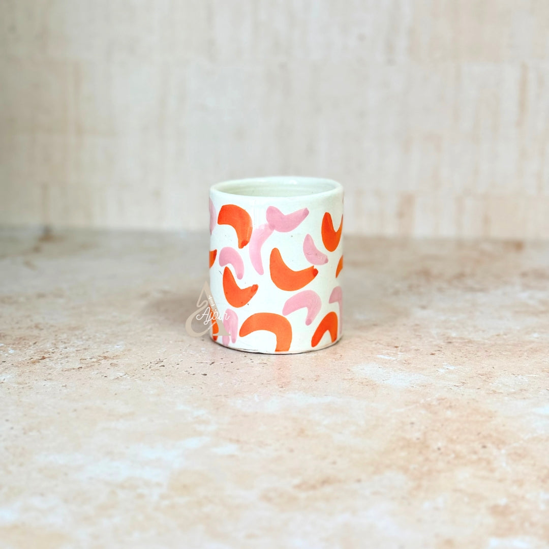 Tasse à café à motifs