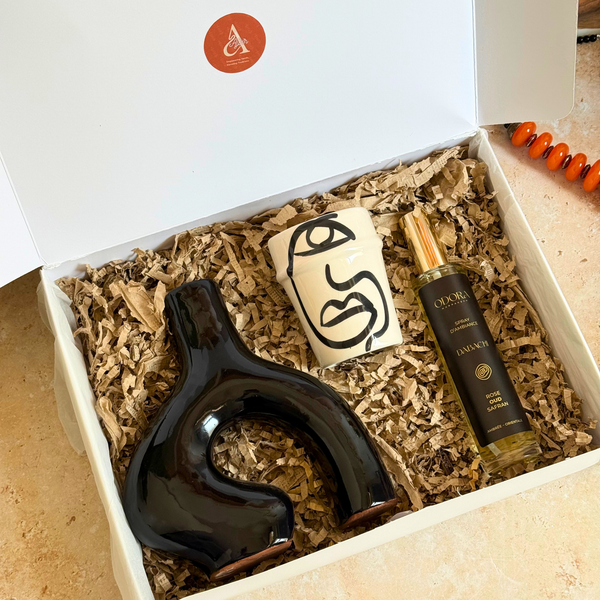 Coffret cadeau artisanal Adal Oudm noir
