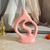 Vase artisanal mat rose clair Tafsut