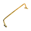 Barre porte-serviette murale en laiton doré 50 cm