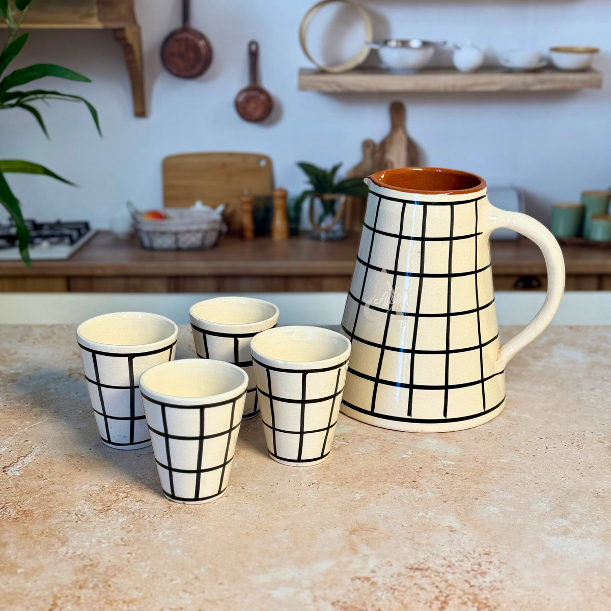 Set Tisslit Carafe et 4 verres